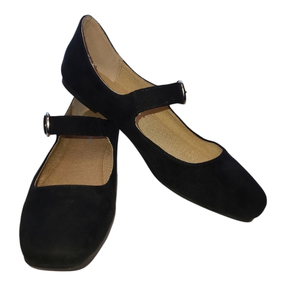Mary Jane Flats Black Size 9.5 NWOT - Picture 3 of 5